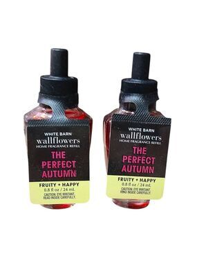 THE PERFECT AUTUMN WALLFLOWER FRAGRANCE REFILLS BY BATH AND BODY WORKS